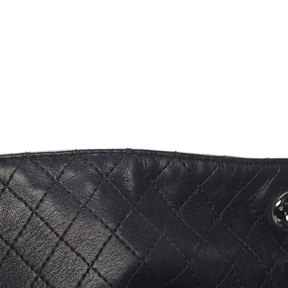 Chanel Lambskin Large Soft and Chain Hobo Black 10 of 13