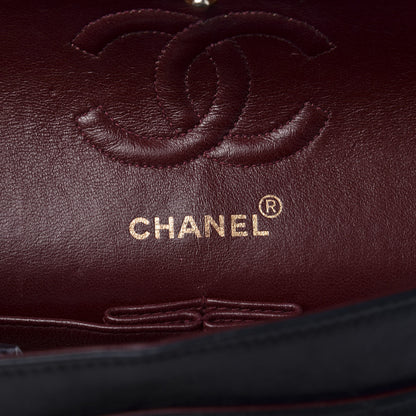 Chanel Lambskin Quilted Small Double Flap Black 7 of 12
