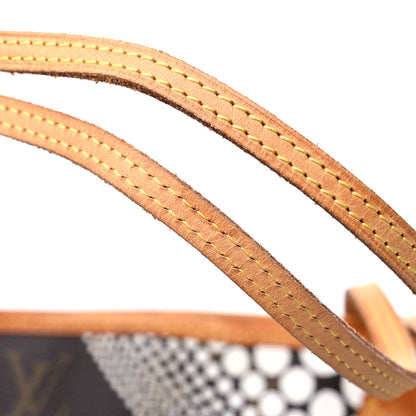 Louis Vuitton Monogram Kusama Waves Neverfull MM White 14 of 14