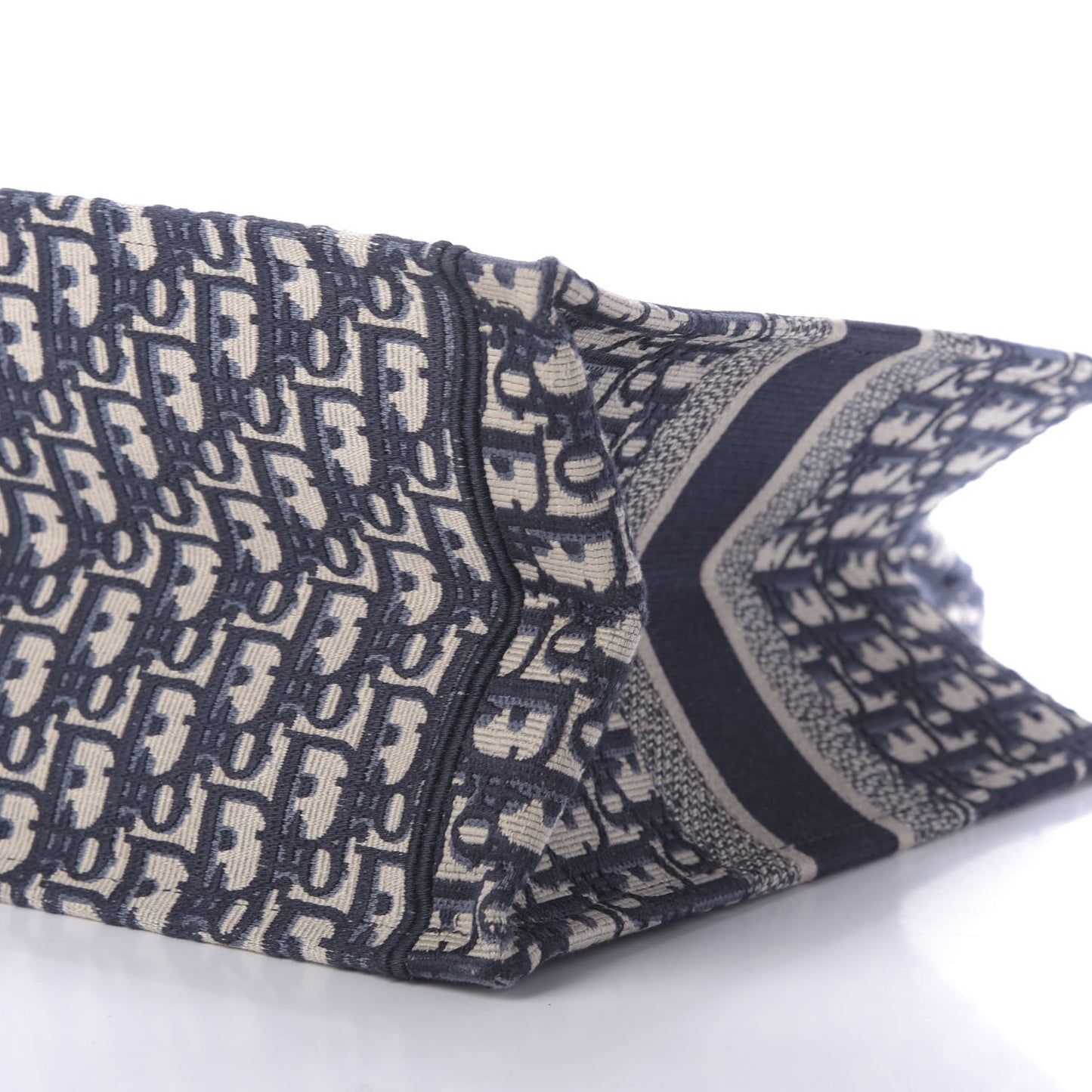 Oblique Medium Book Tote Blue Multicolor