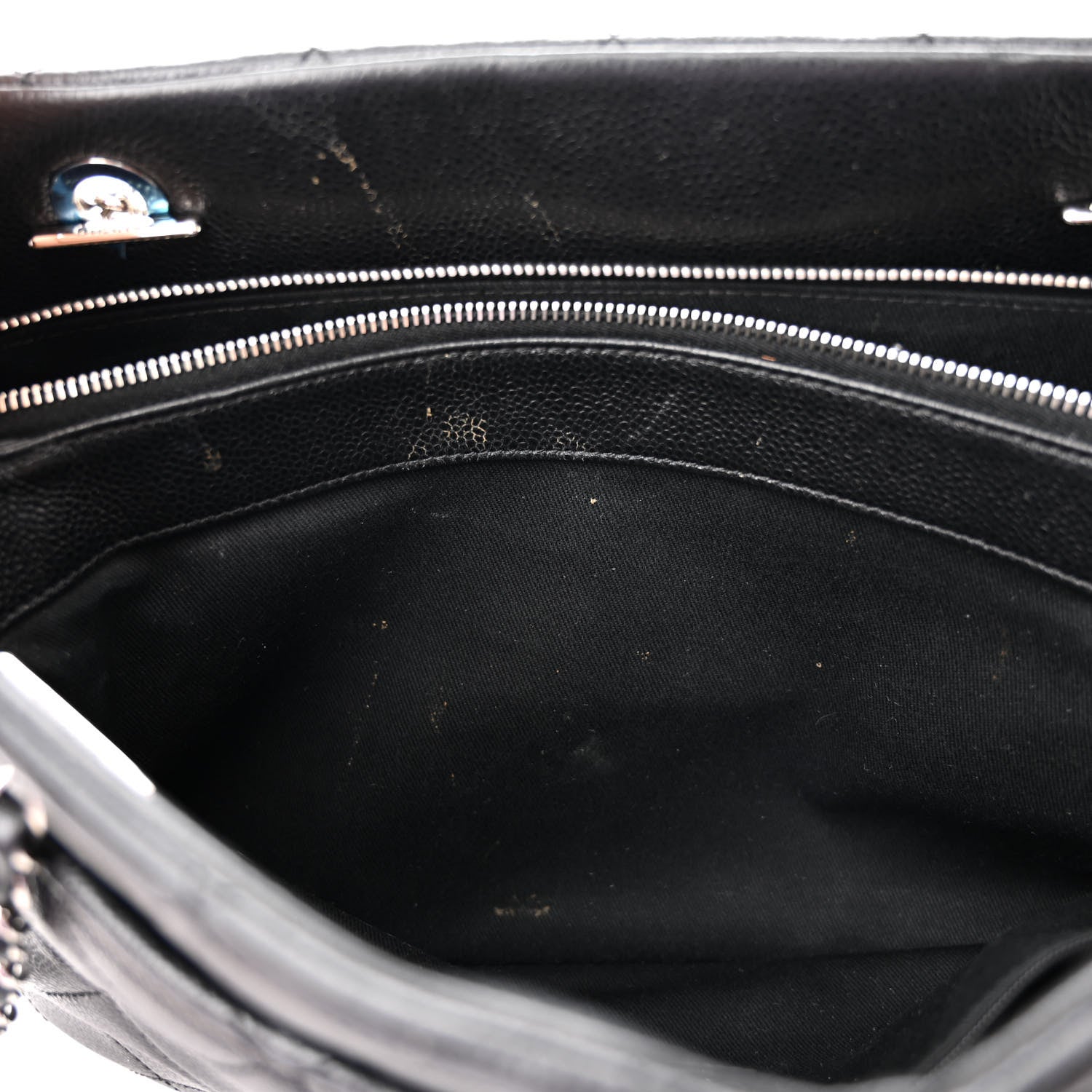 Chanel Caviar Quilted Timeless CC Soft Tote Black 12 of 16