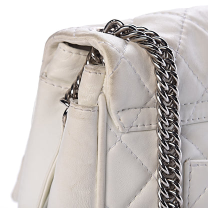 Chanel Lambskin Quilted Flap White 9 of 18
