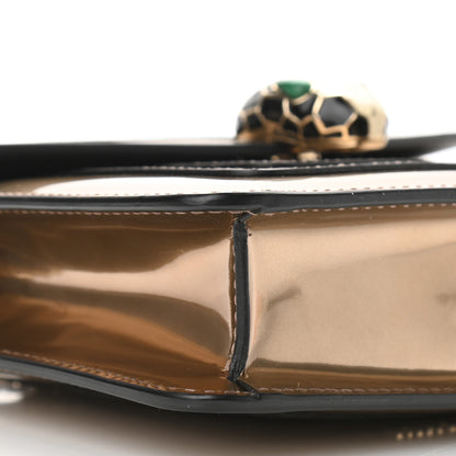 Bulgari Metallic Calfskin Serpenti Forever Crossbody Bag Bronze 5 of 9