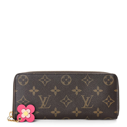 Louis Vuitton Monogram Blooming Flowers Clemence Wallet 1 of 10