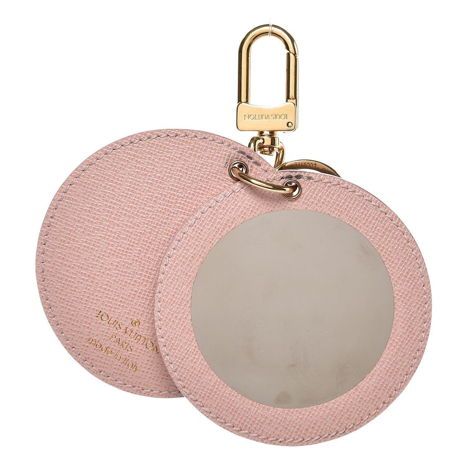 Louis Vuitton Monogram LV Mirror Key Holder Rose Ballerine 3 of 4