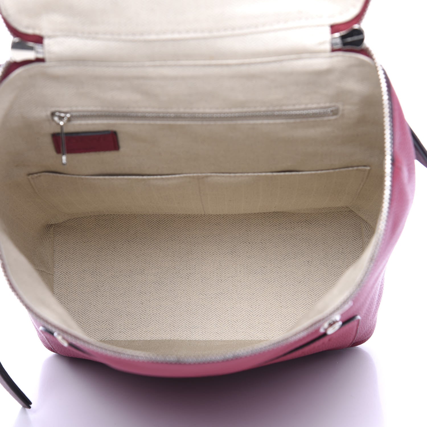 Loewe Calfskin Small Goya Backpack Raspberry 4 of 8