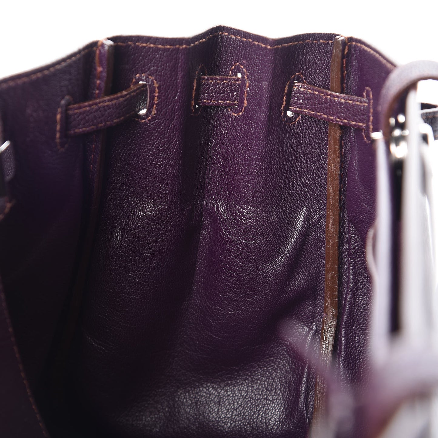 Chevre de Coromandel Cabana Tote Raisin