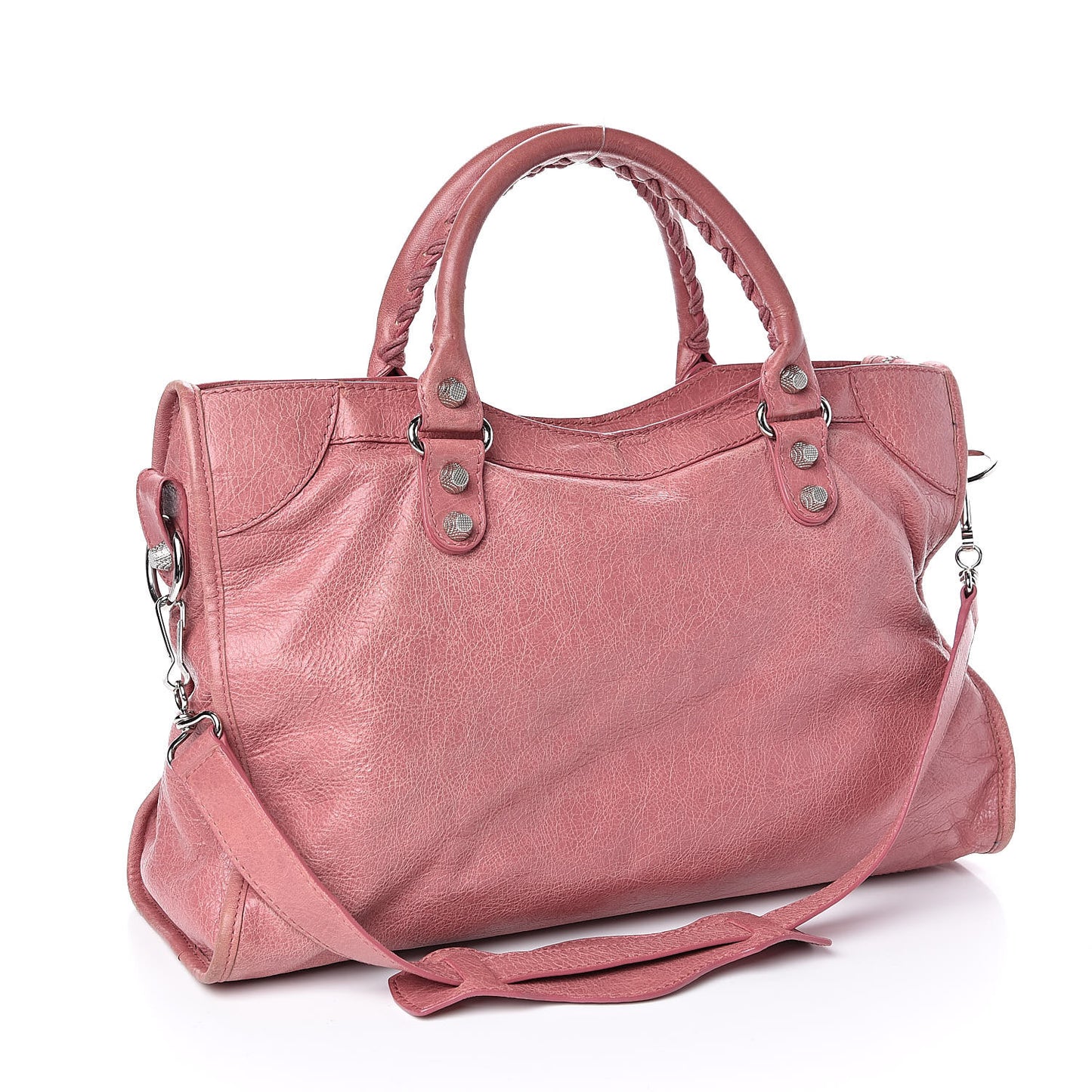 Agneau Giant 12 Silver Hardware City Rose Bruyere