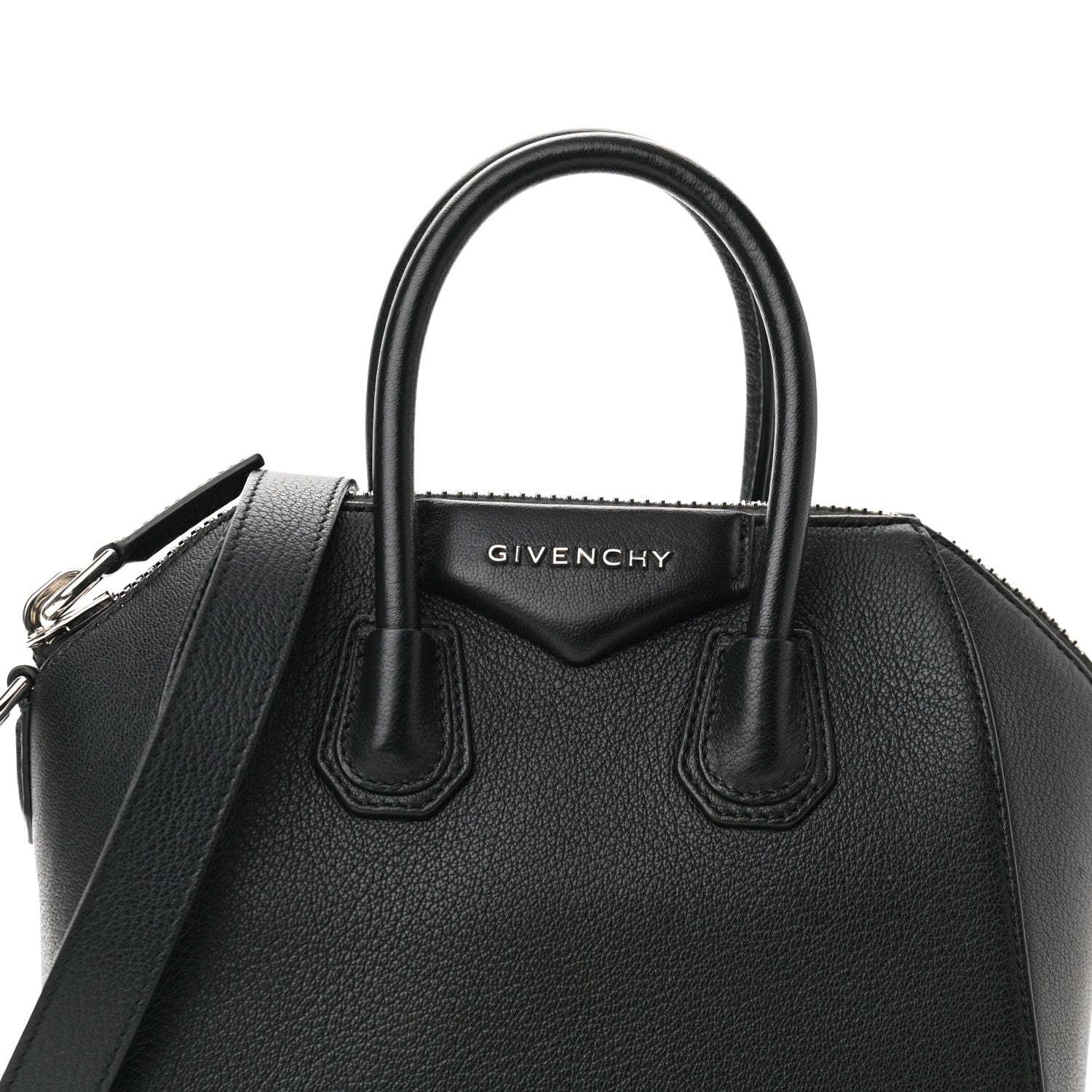 Givenchy Sugar Goatskin Mini Antigona Black 8 of 10