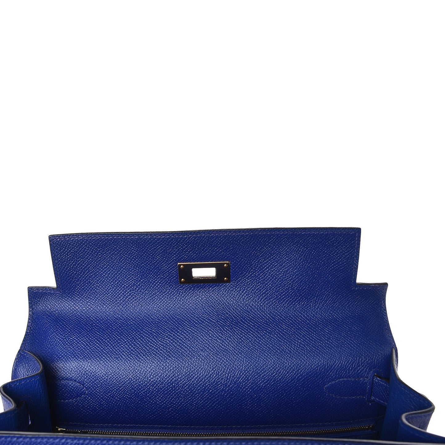 Epsom Kelly Sellier 28 Bleu Electrique