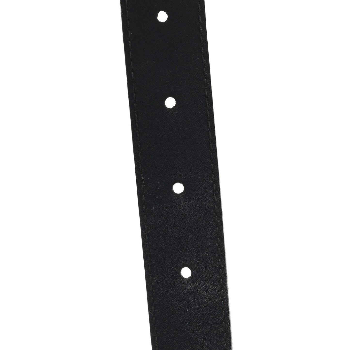Calfskin Crystal Double G 90 36 Belt Black