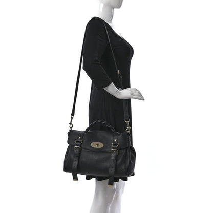Mulberry Heavy Grain Mini Alexa Black 2 of 9