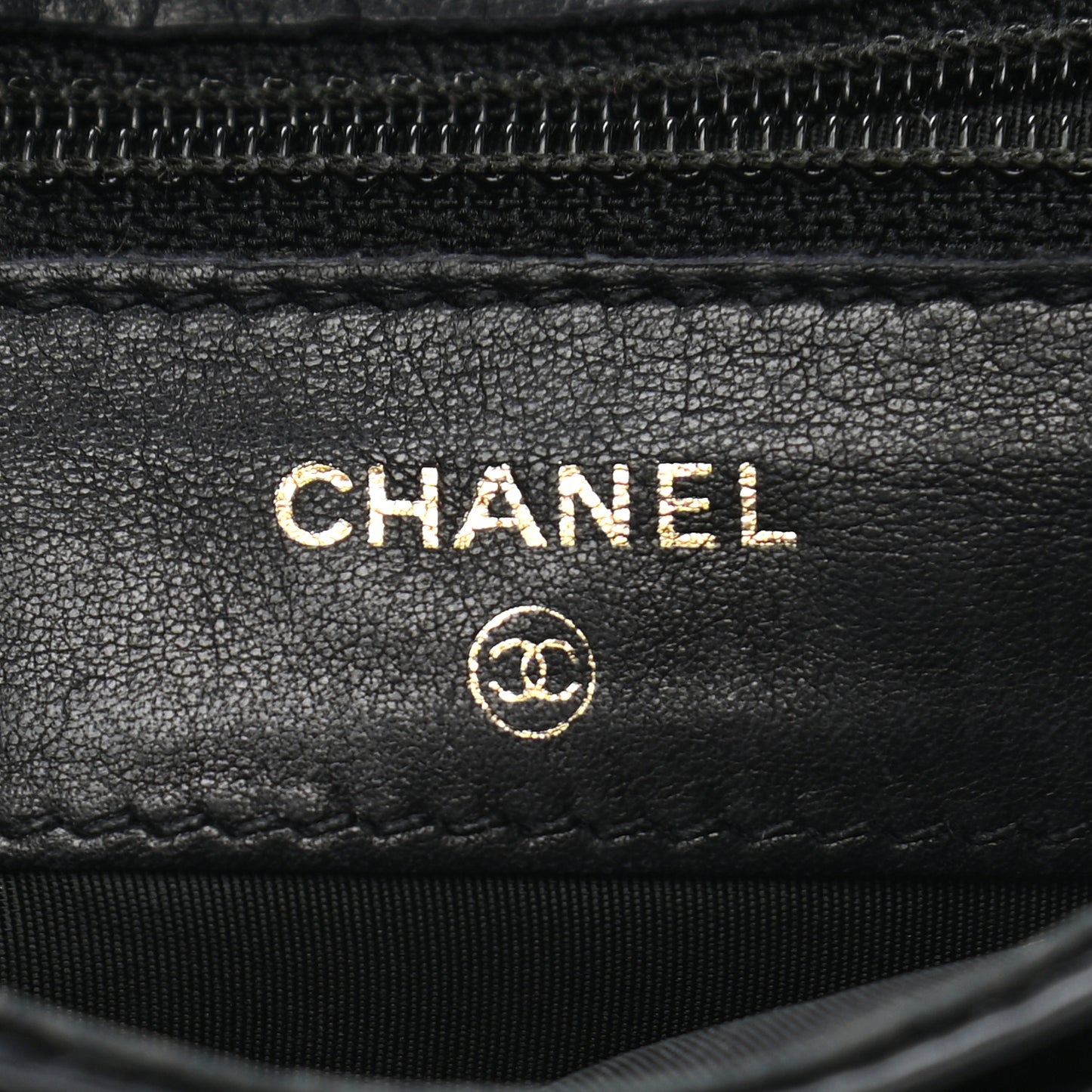 Caviar Timeless CC Compact Wallet Black