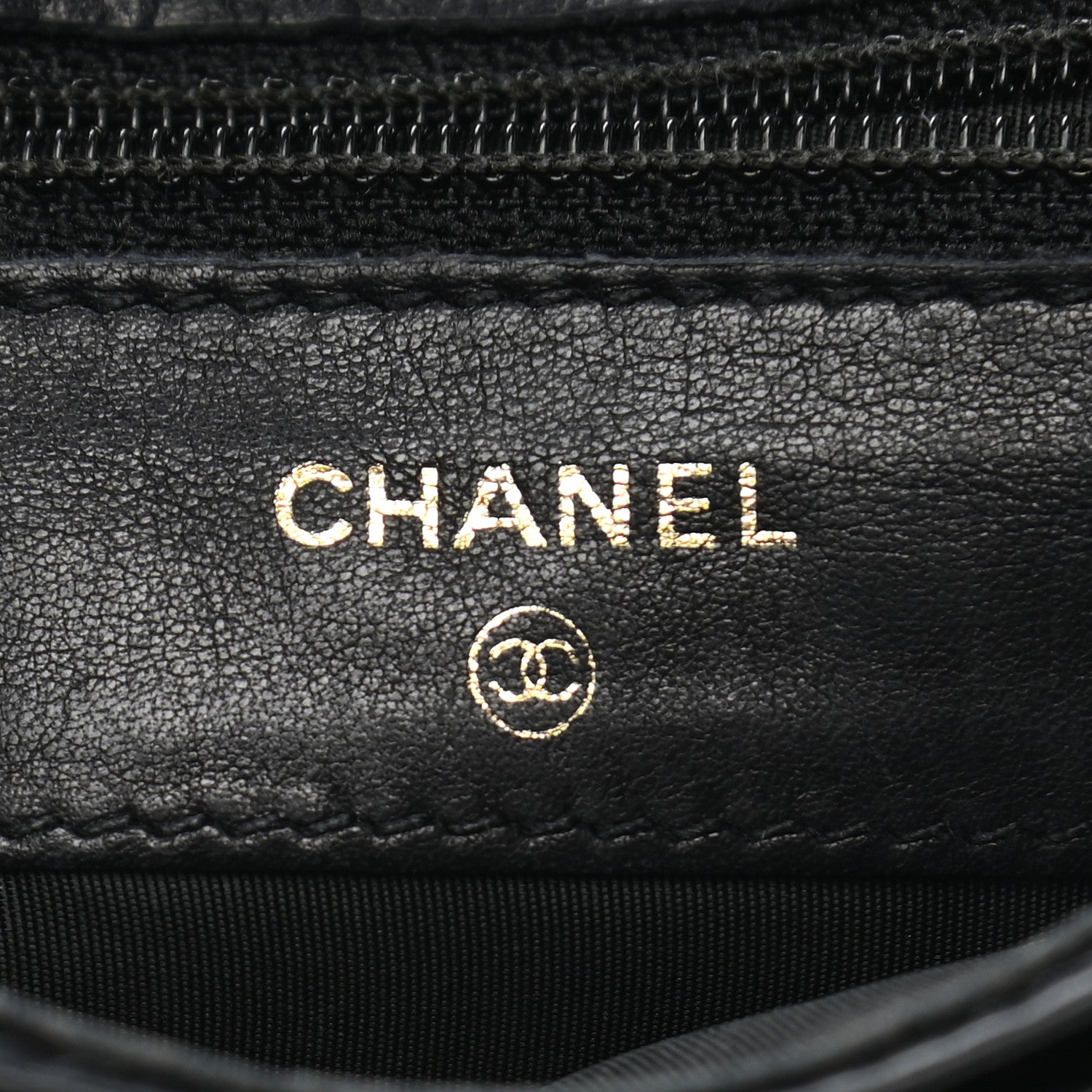 Chanel Caviar Timeless CC Compact Wallet Black 6 of 9