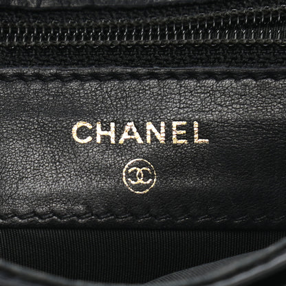 Chanel Caviar Timeless CC Compact Wallet Black 6 of 9