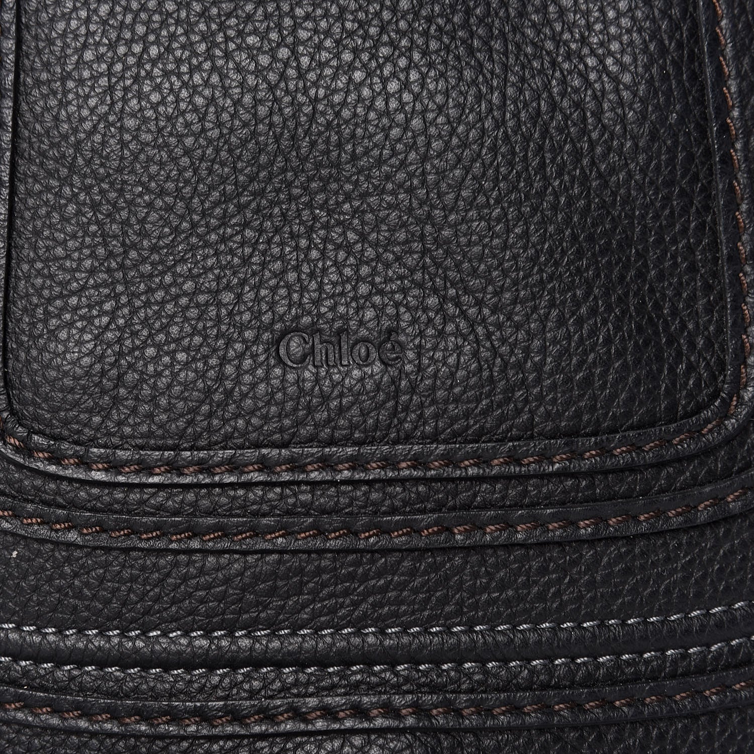 Chloe Calfskin Small Marcie Satchel Black 10 of 12