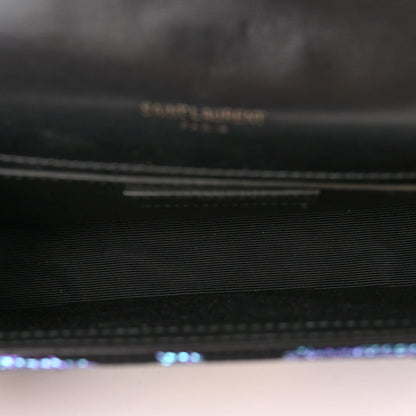 Saint Laurent Small Monogram Kate Satchel Black Multicolor 5 of 10