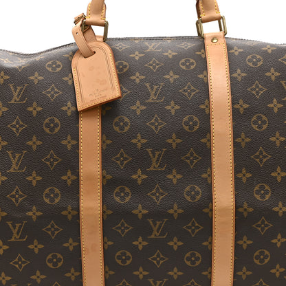 Louis Vuitton Monogram Keepall Bandouliere 60 7 of 9