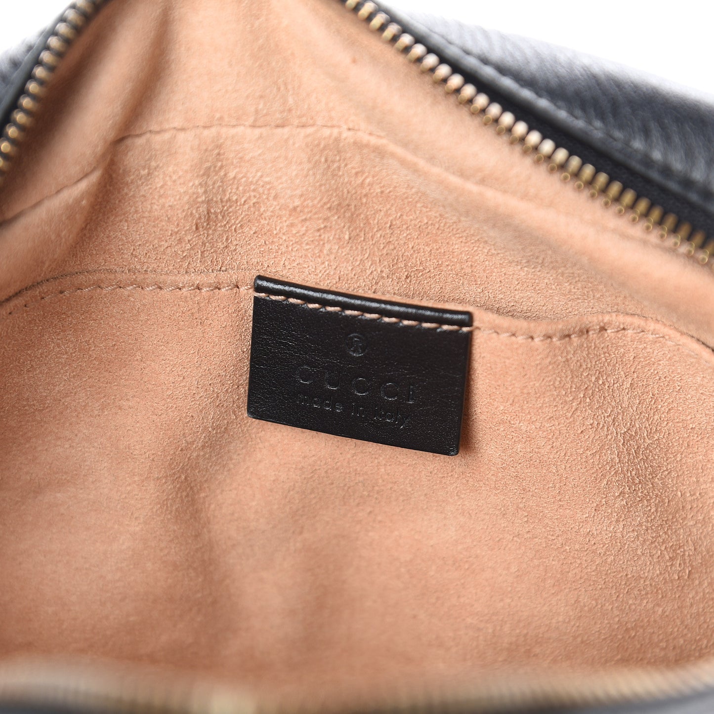 Calfskin Matelasse Small GG Marmont Chain Shoulder Bag Black