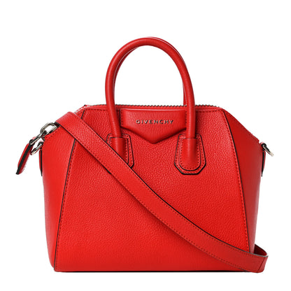 Givenchy Sugar Goatskin Mini Antigona Pop Red 1 of 11