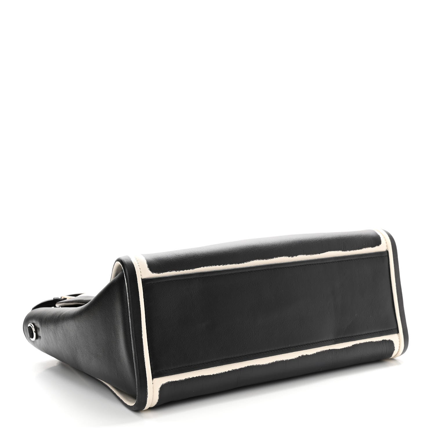 Prada Grace Lux Concept Tote White Black 4 of 11