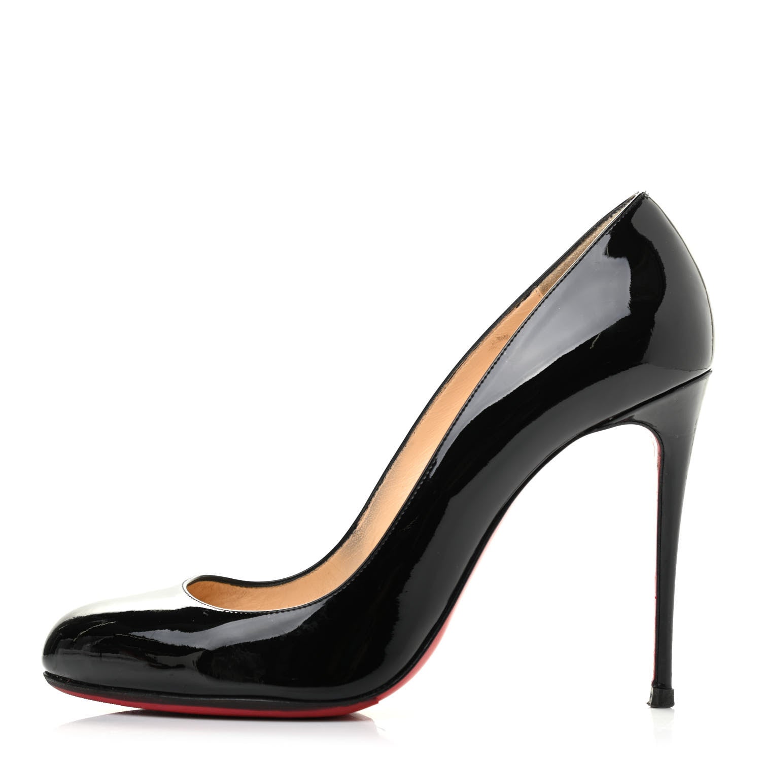Christian Louboutin Patent Dorissima 100 Pumps 39.5 Black 1 of 9