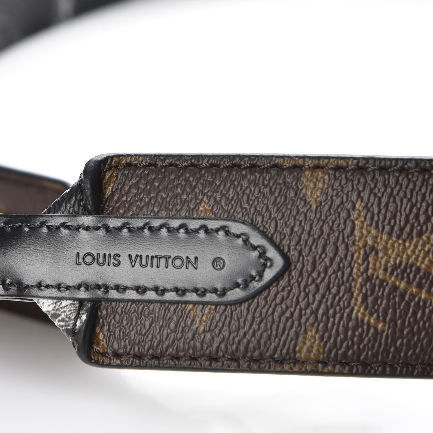 Louis Vuitton Monogram Animal Bandouliere Shoulder Strap Grey 3 of 5