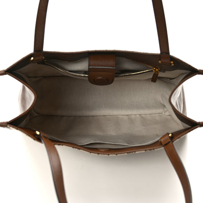 Gucci Monogram Horsebit 1955 Tote Bag Beige Brown Sugar 5 of 11