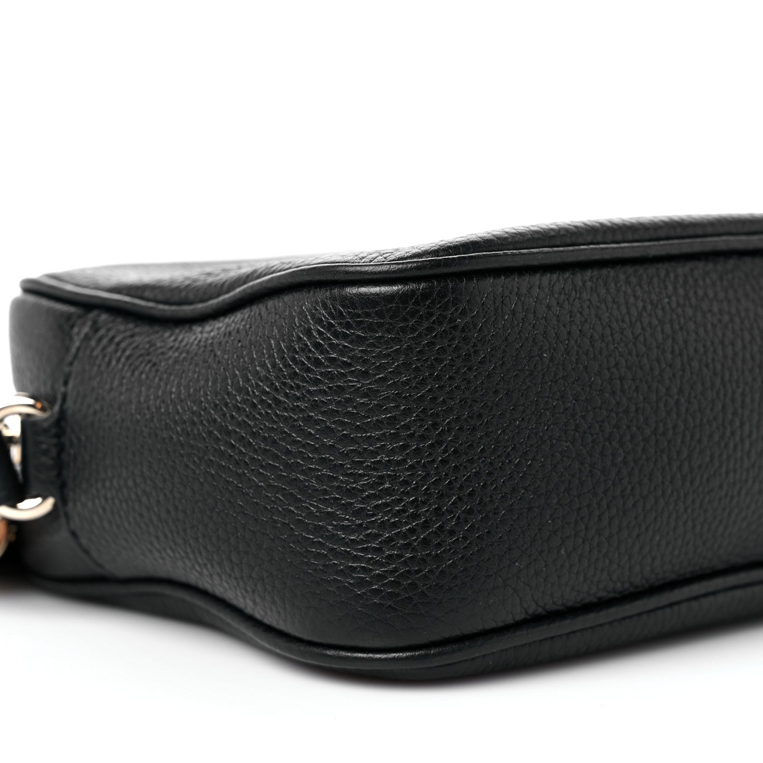 Gucci Pebbled Calfskin Small Soho Disco Bag Black 9 of 13