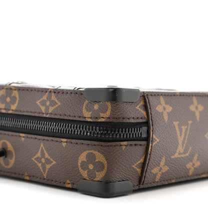 Louis Vuitton Monogram Macassar Handle Soft Trunk Black 8 of 10
