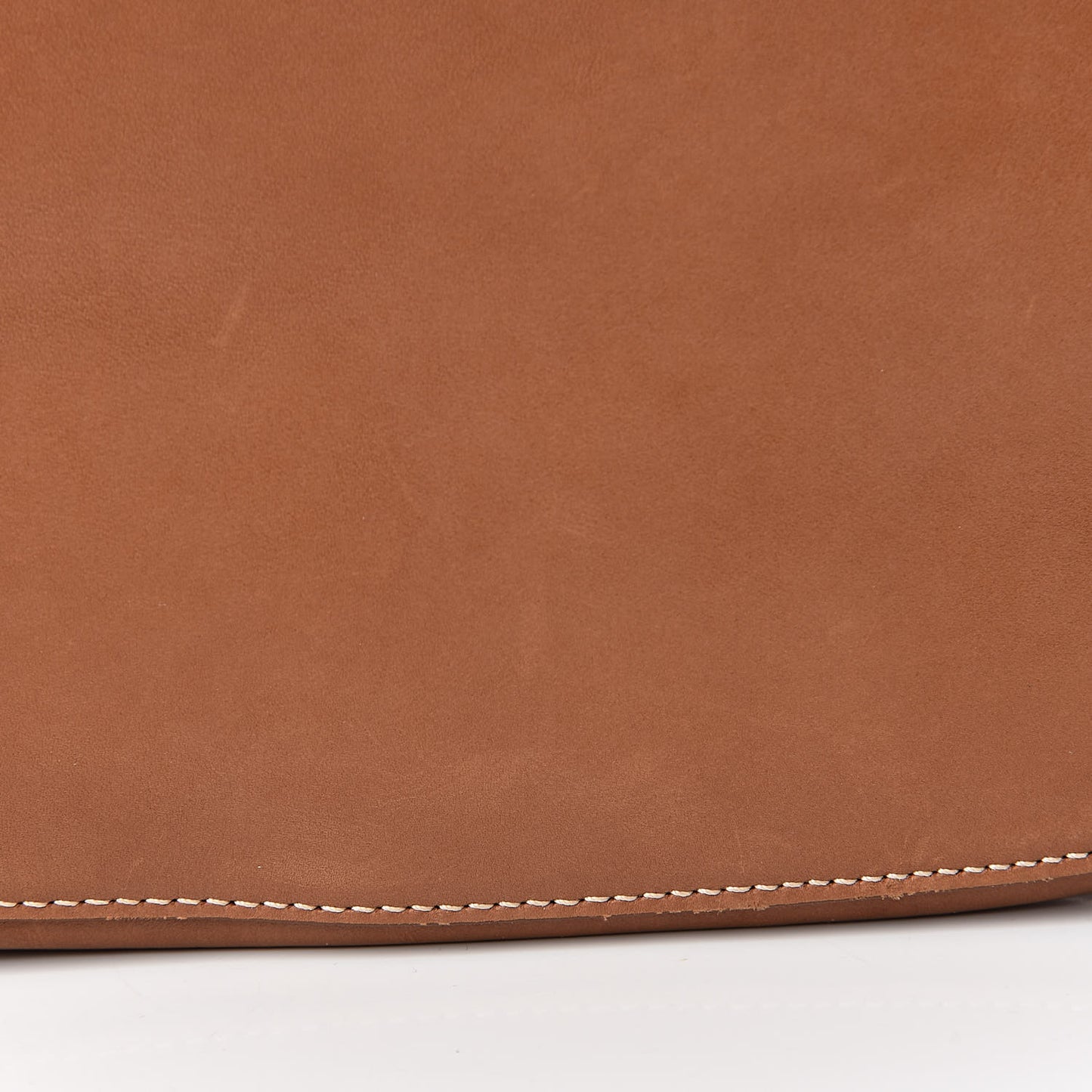 Supple Calfskin Tie Knot Twisted Tote Tan
