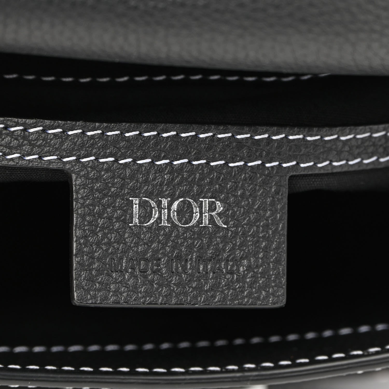 Christian Dior Grained Calfskin Mini Gallop Sling Bag Black 6 of 10
