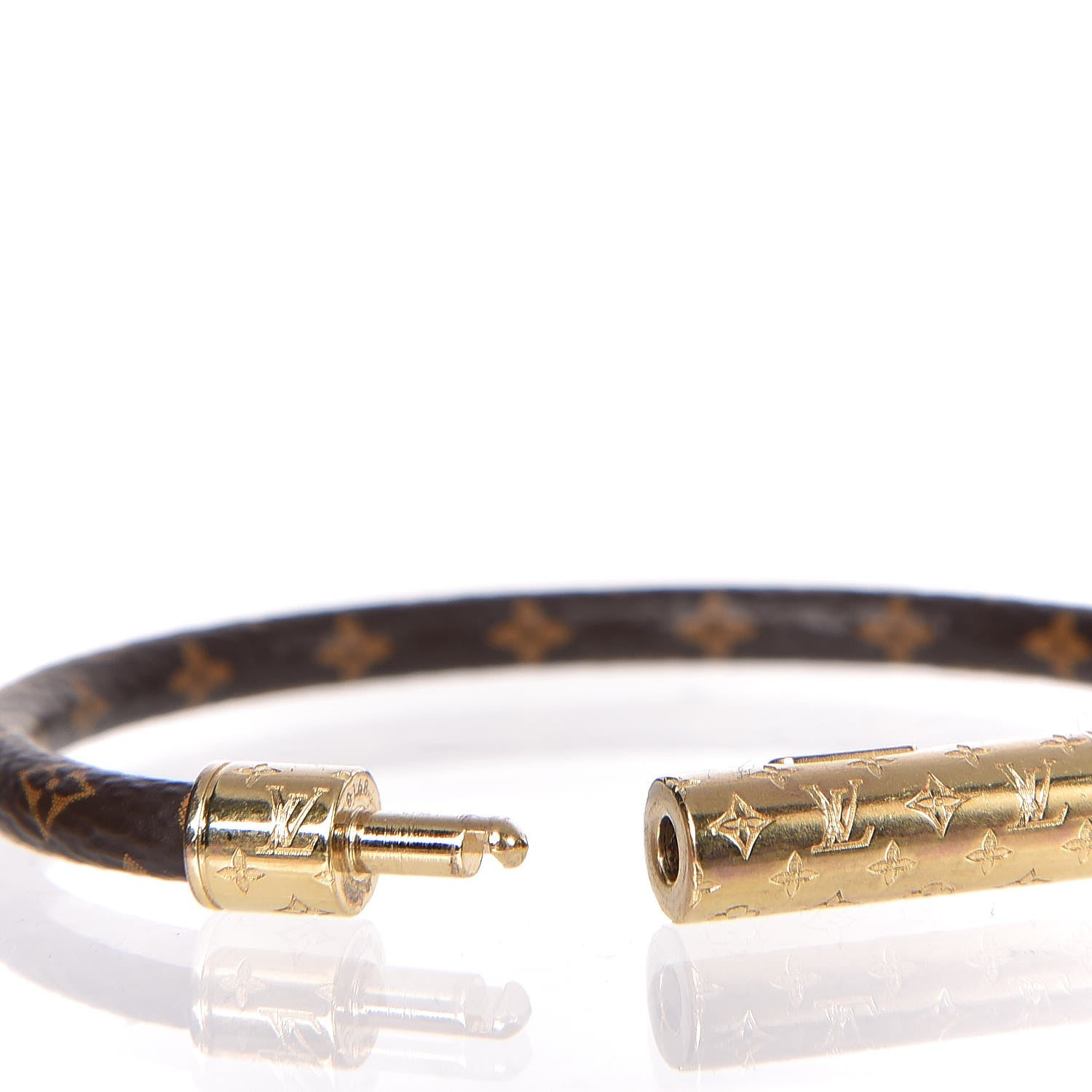 Louis Vuitton Monogram Confidential Bracelet 17 4 of 6