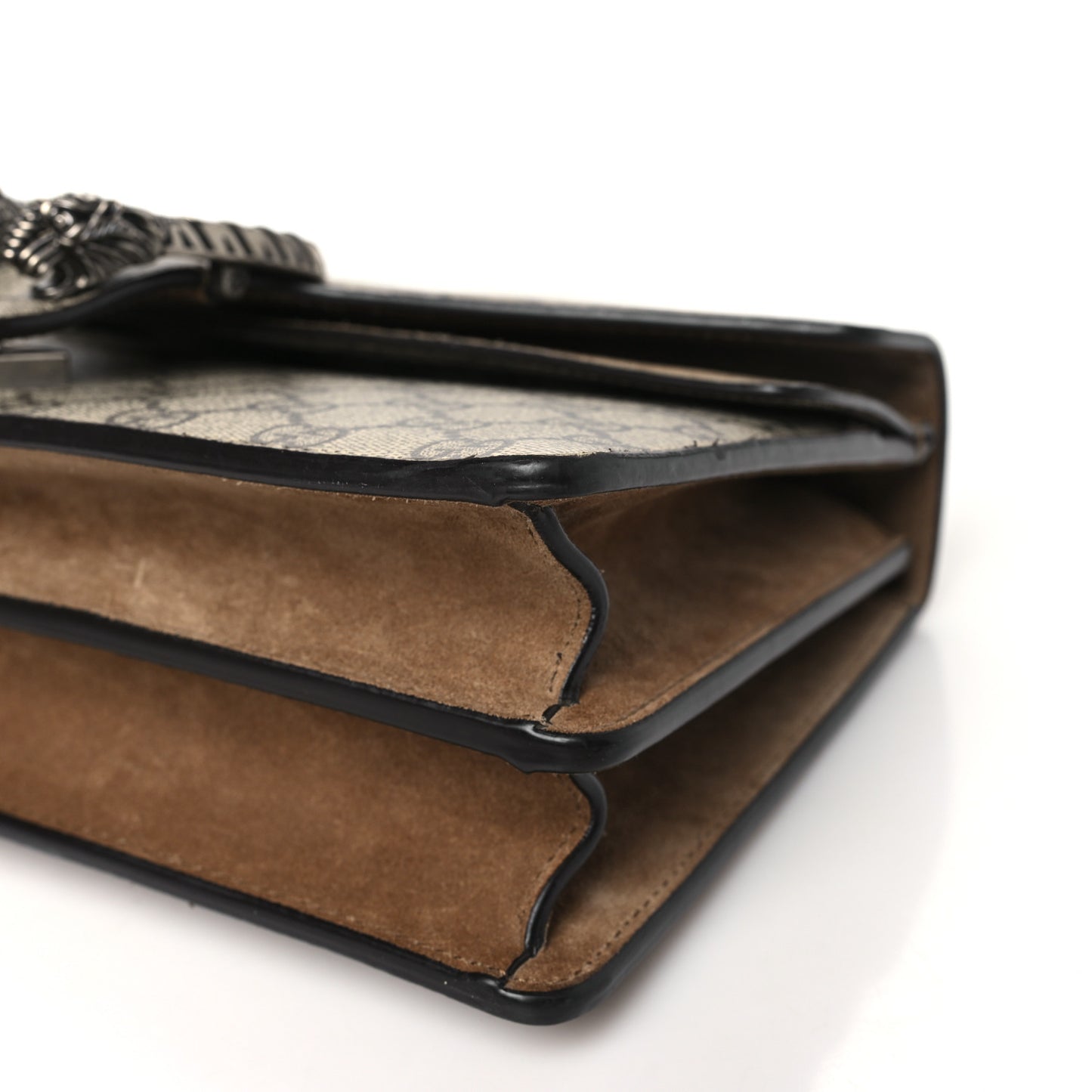 GG Supreme Monogram Small Dionysus Shoulder Bag Taupe