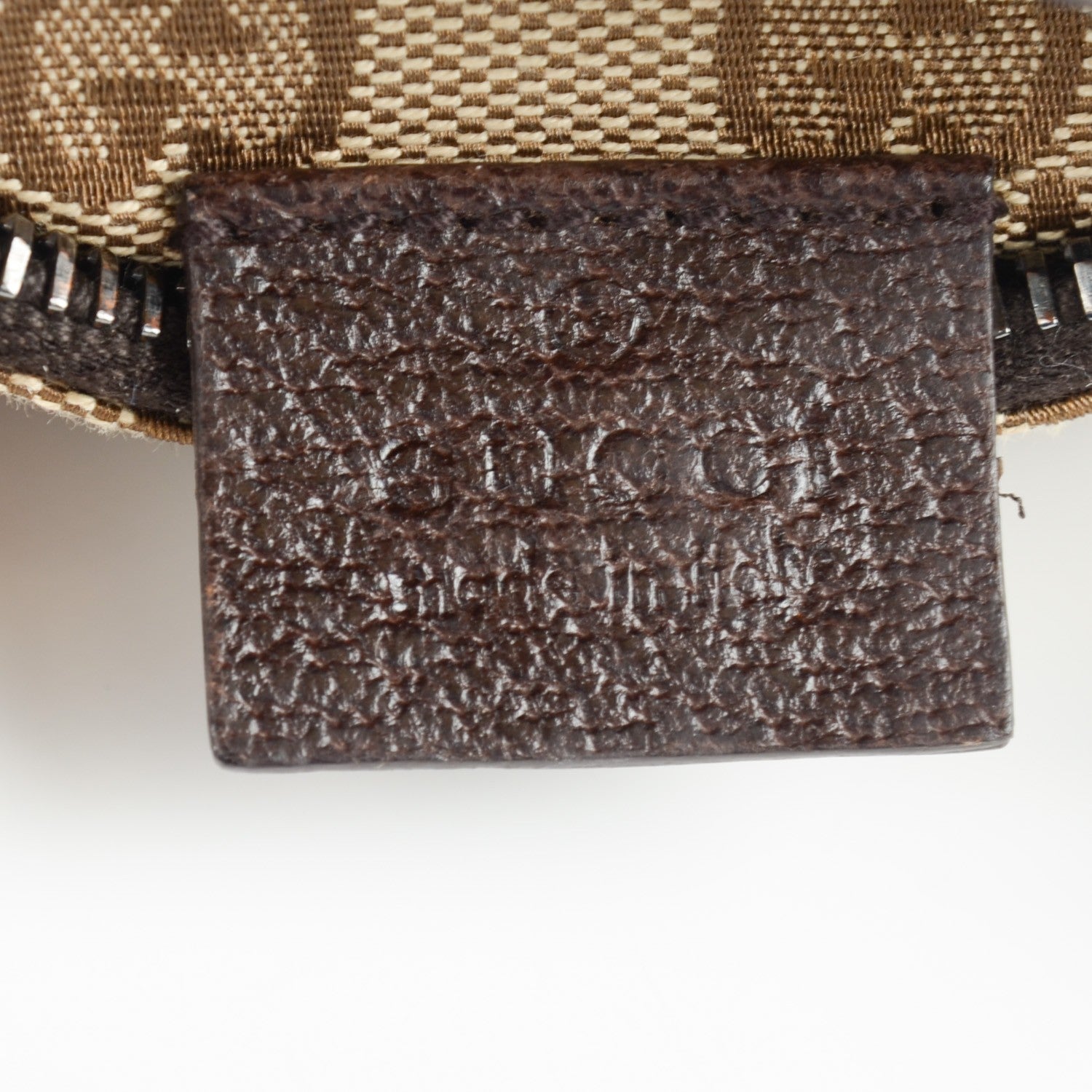 Gucci Monogram Web Belt Bag Dark Brown 9 of 9