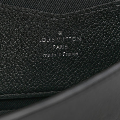 Louis Vuitton Calfskin Lockme II Wallet Vanille Black 6 of 9