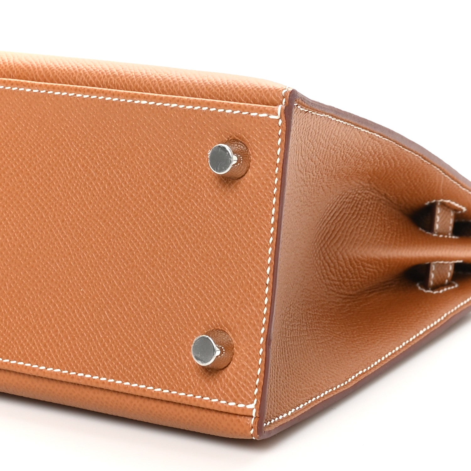 Hermes Epsom Kelly Sellier 25 Gold 10 of 11