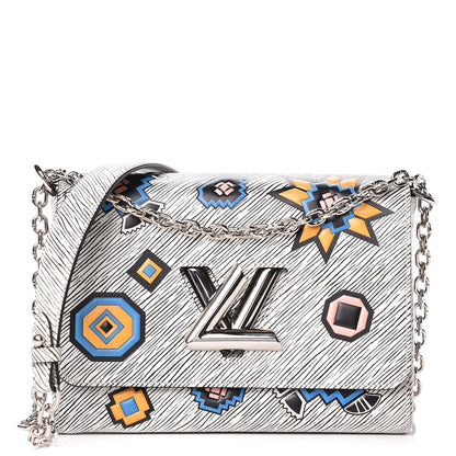 Louis Vuitton Epi Azteque Twist Shoulder Bag MM White 1 of 9