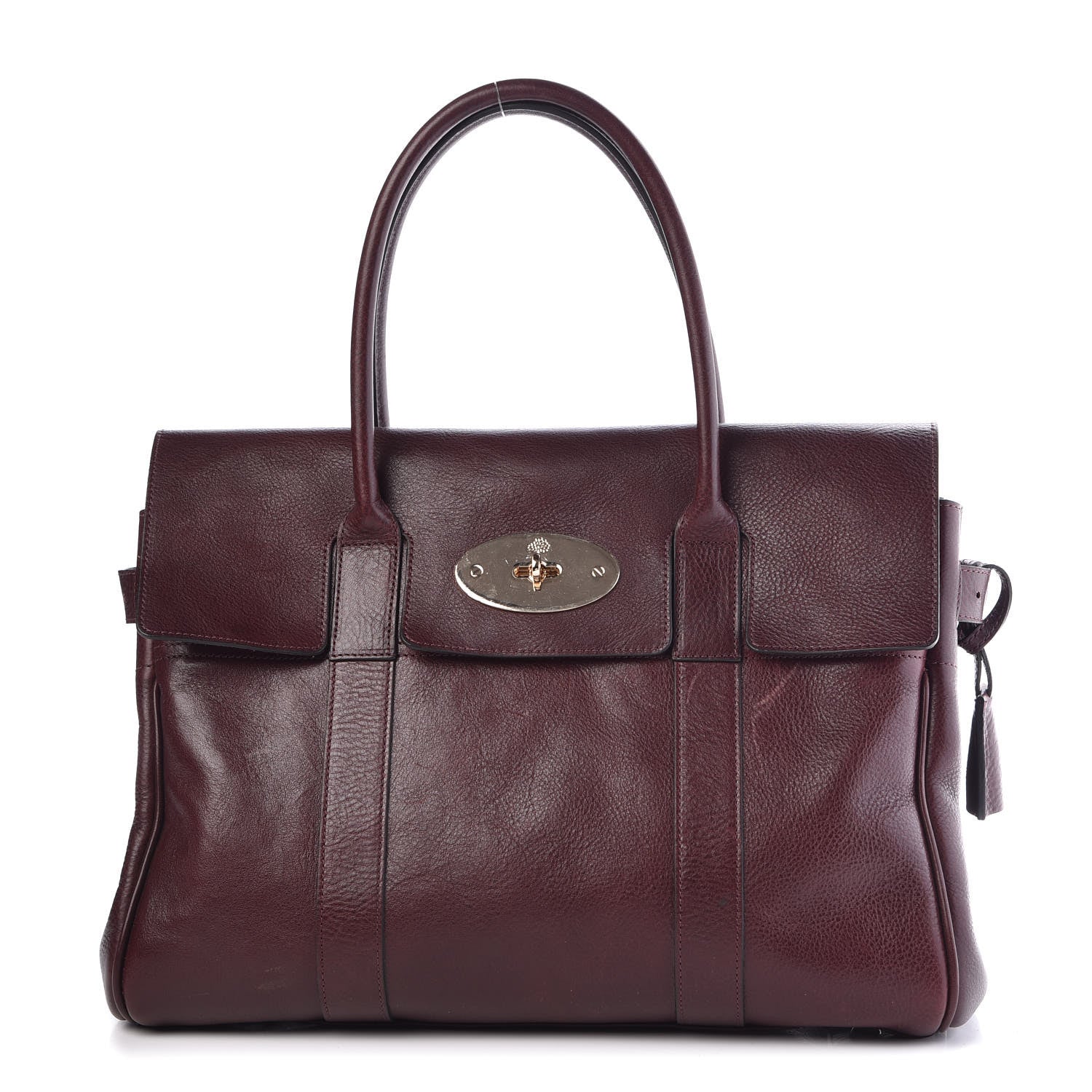 Mulberry Natural Leather Bayswater Oxblood 1 of 16