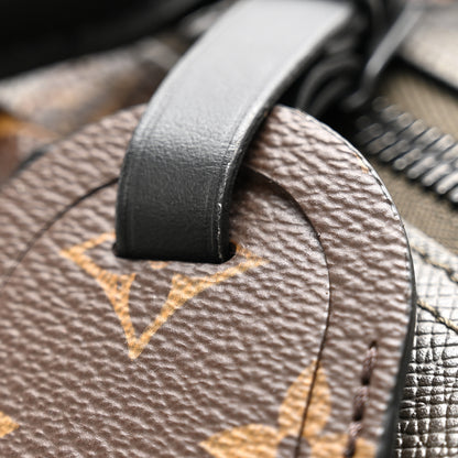 Louis Vuitton Taiga Monogram Keepall Bandouliere 50 Khaki 10 of 12