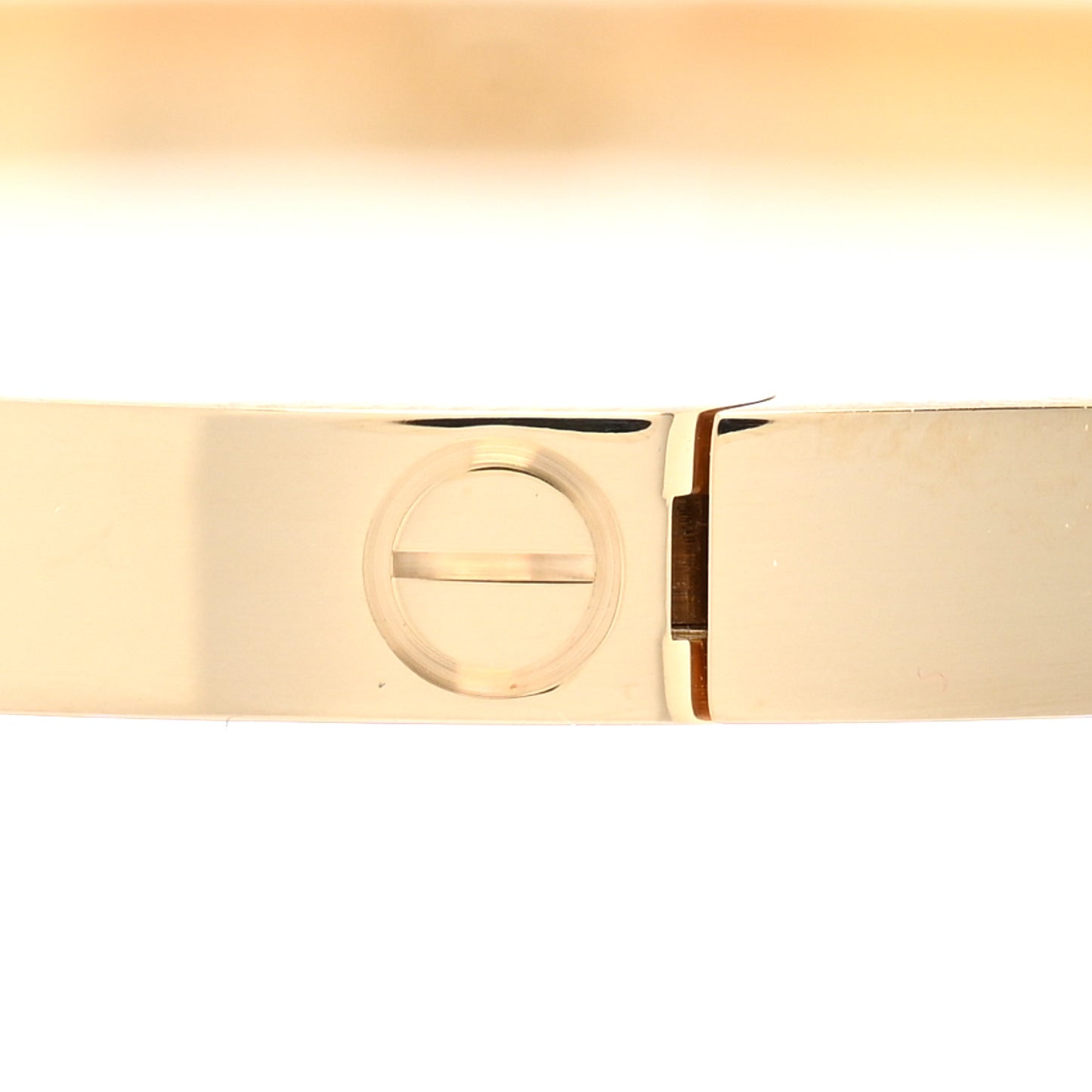 18K Yellow Gold Small LOVE Bracelet 16