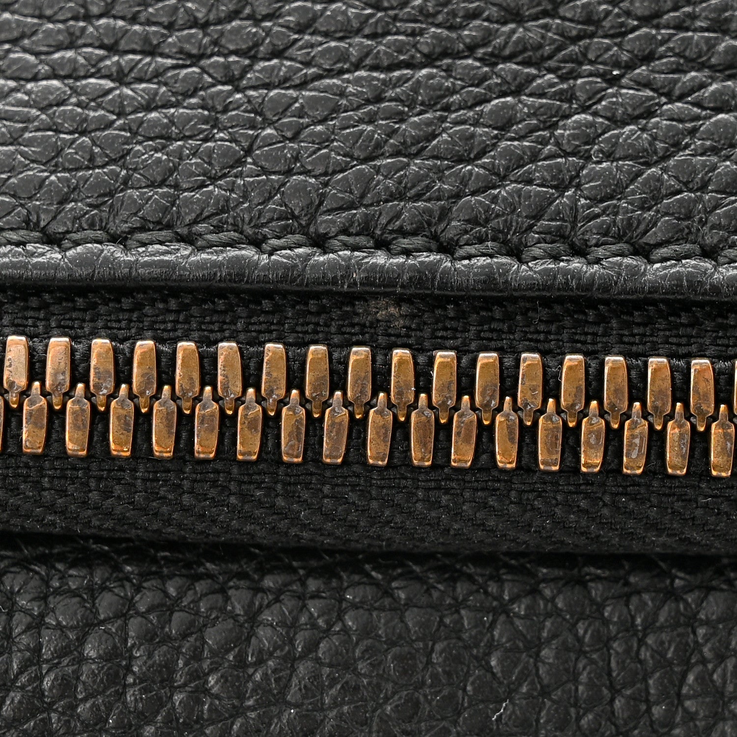 Gucci Grained Calfskin Small Logo Belt Bag Black 11 of 11