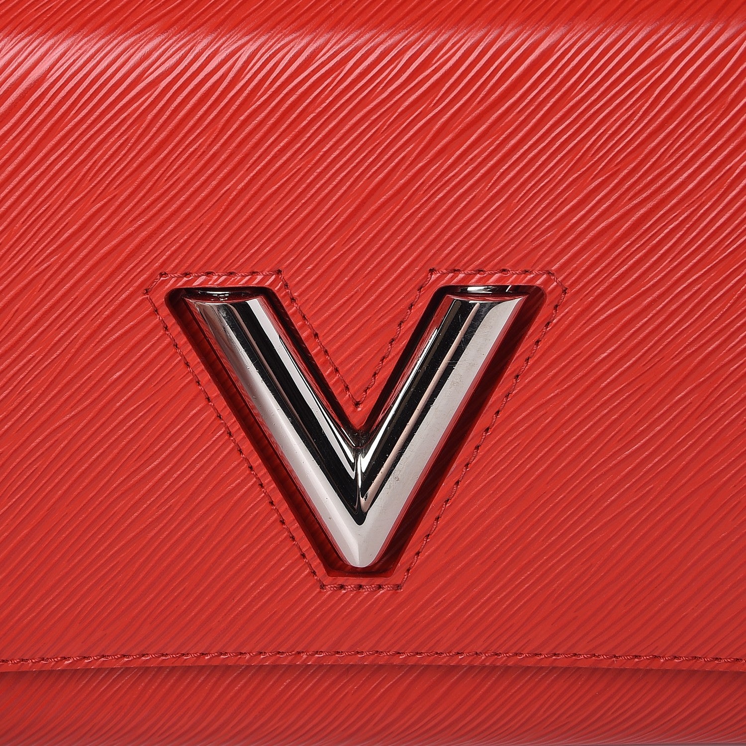 Louis Vuitton Epi Twist Shoulder Bag MM Coquelicot 10 of 10