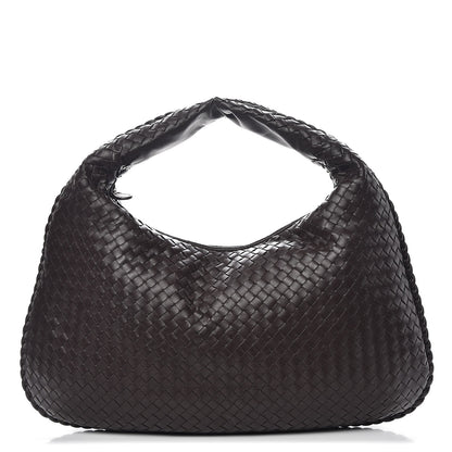 Bottega Veneta Nappa Intrecciato Large Veneta Hobo Ebano 1 of 8