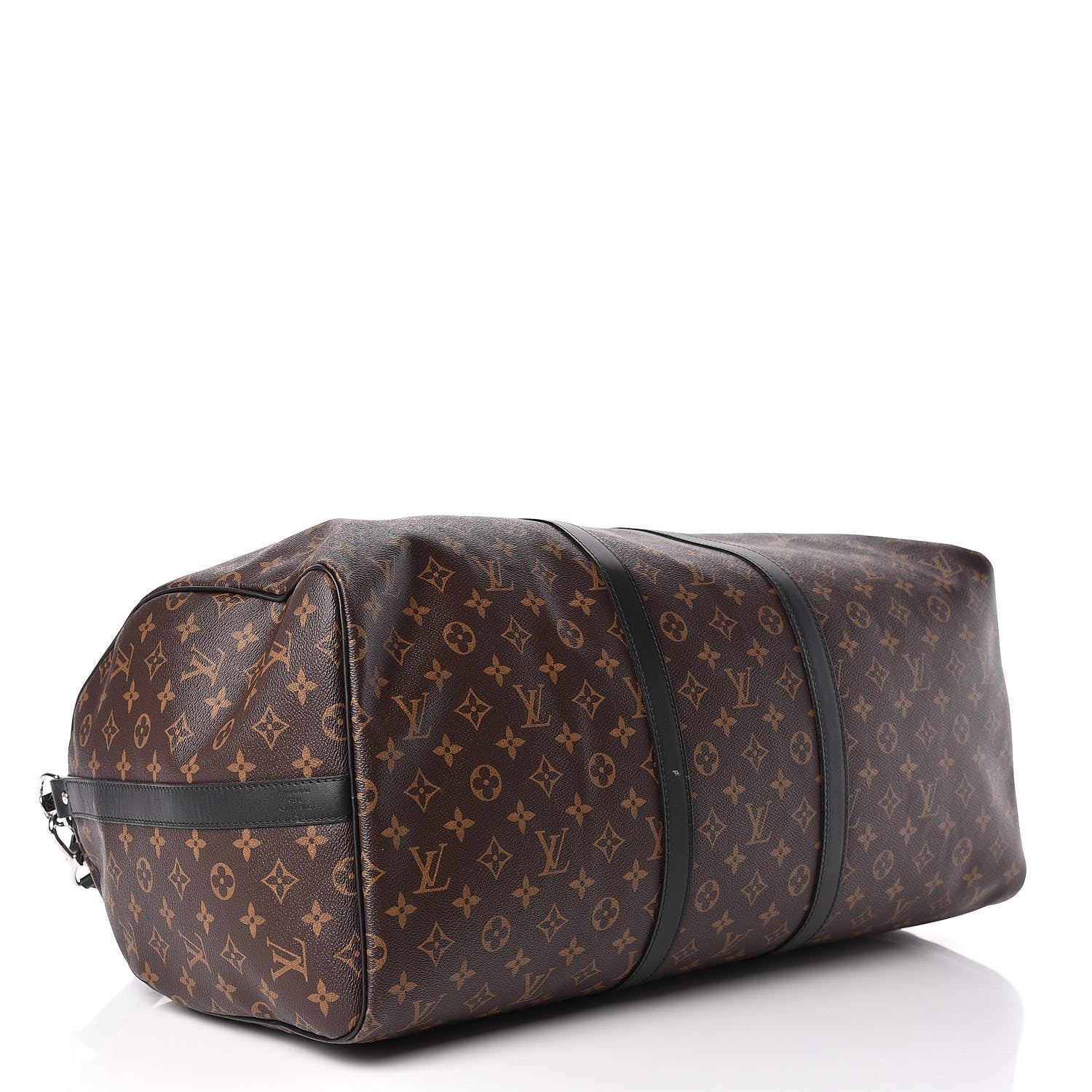 Louis Vuitton Monogram Macassar Keepall Bandouliere 55 4 of 13