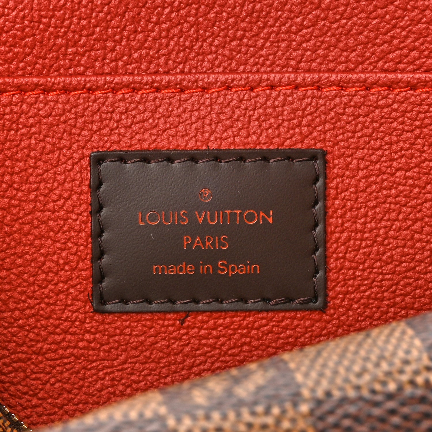Louis Vuitton Damier Ebene Cosmetic Pouch 6 of 9