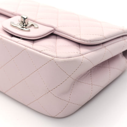Chanel Lambskin Quilted Mini Square Flap Light Pink 10 of 10