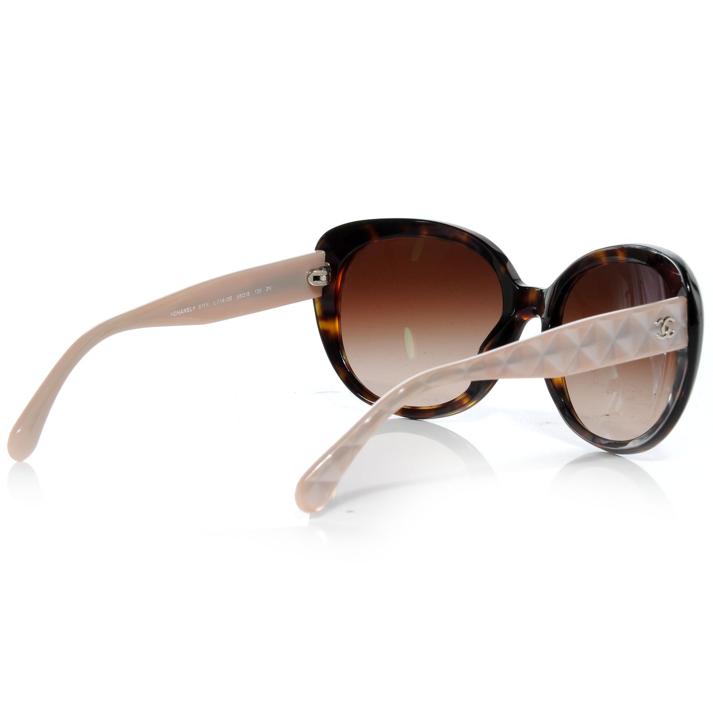Quilted Sunglasses 5184 Tortoise