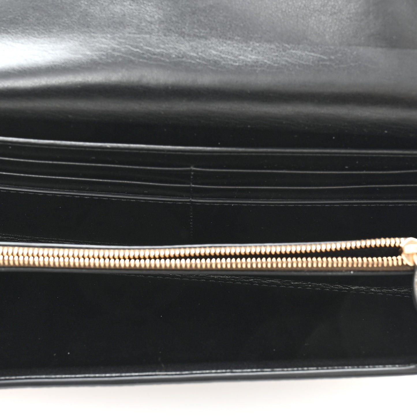 Heavy Grain Calfskin Continental Wallet Green