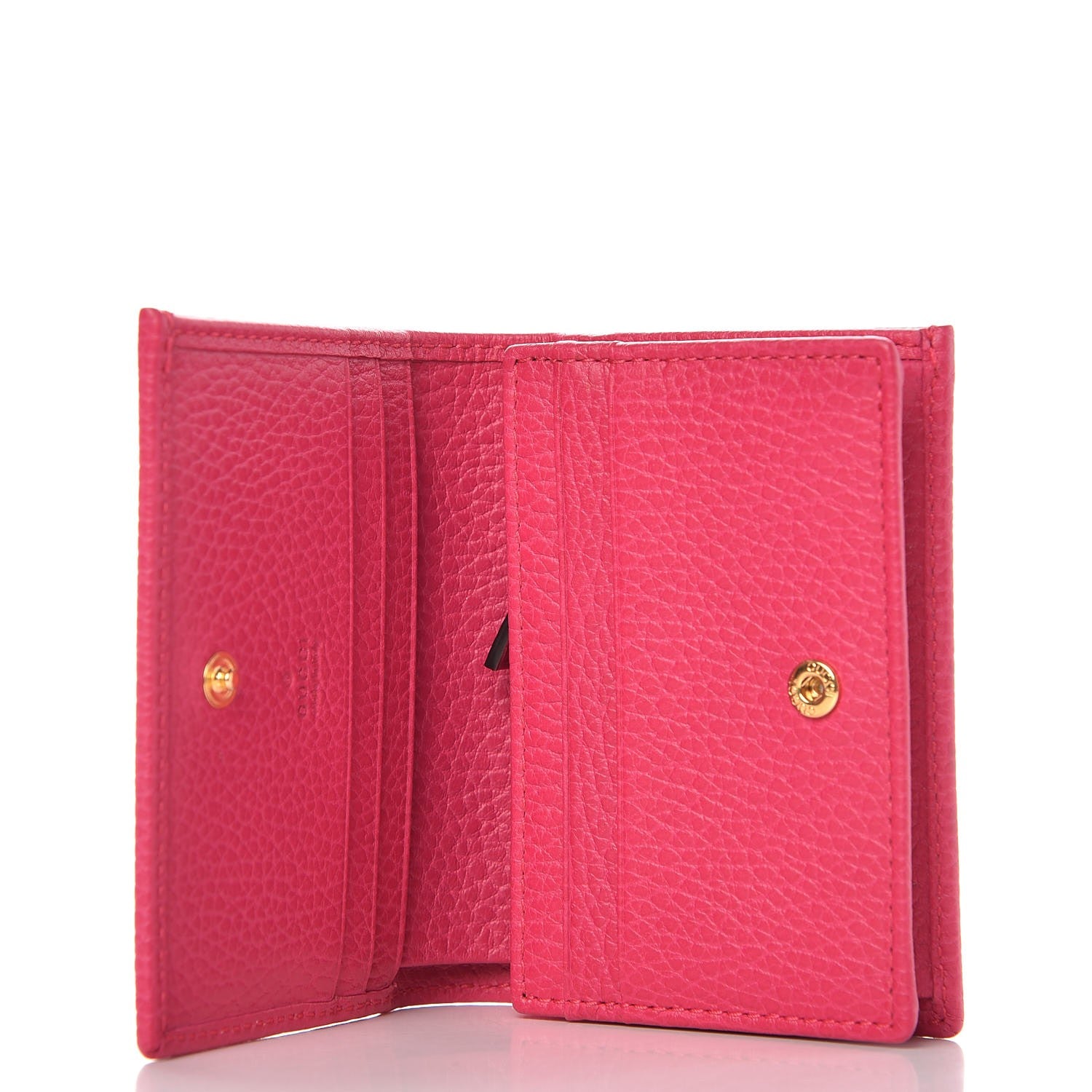 Gucci Dollar Calfskin GG Marmont Card Case Box Pink 5 of 9